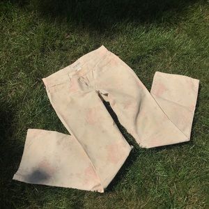 Floral vintage Ralph Lauren pants